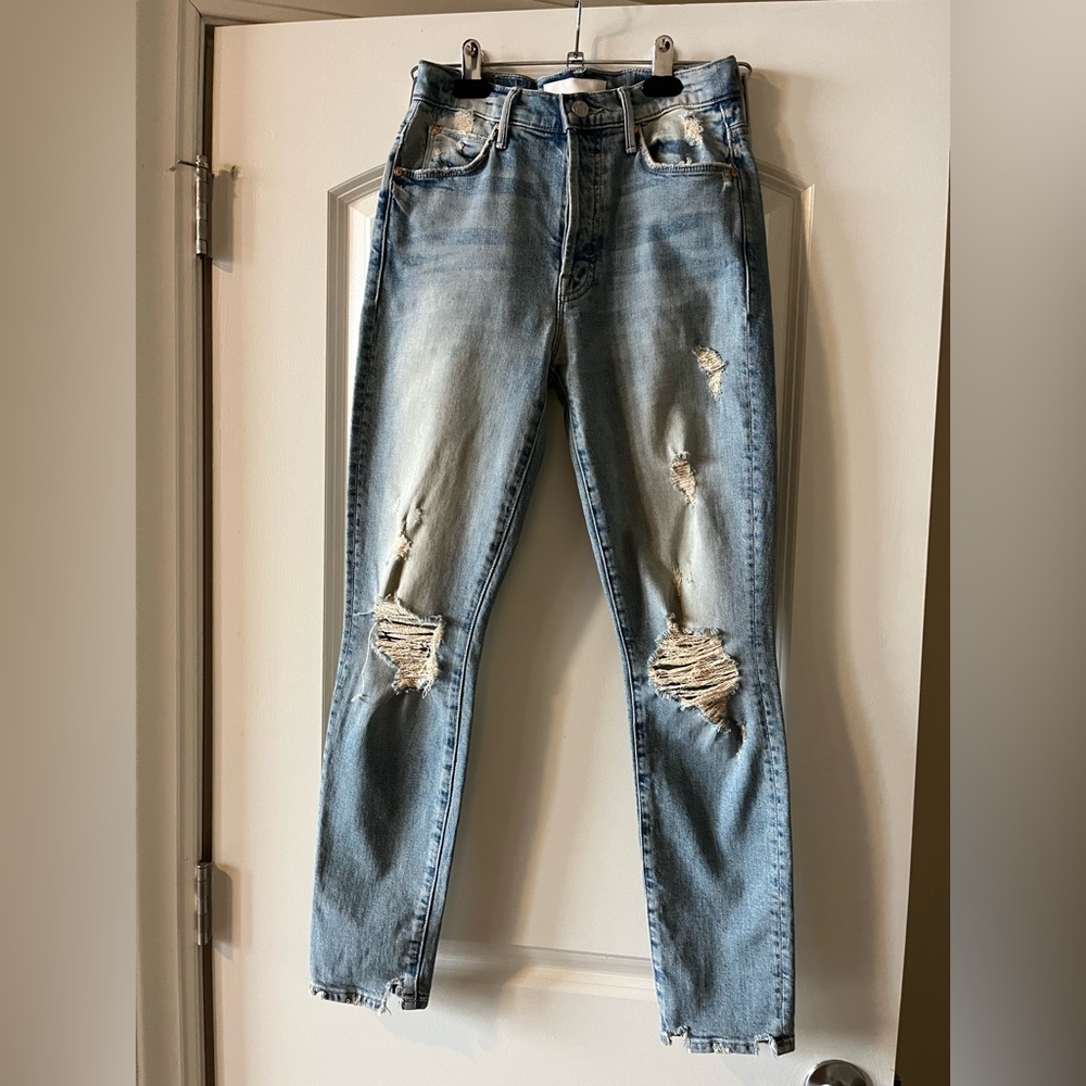 Mother Super Stunner Ankle Jeans Say Amen, Again!